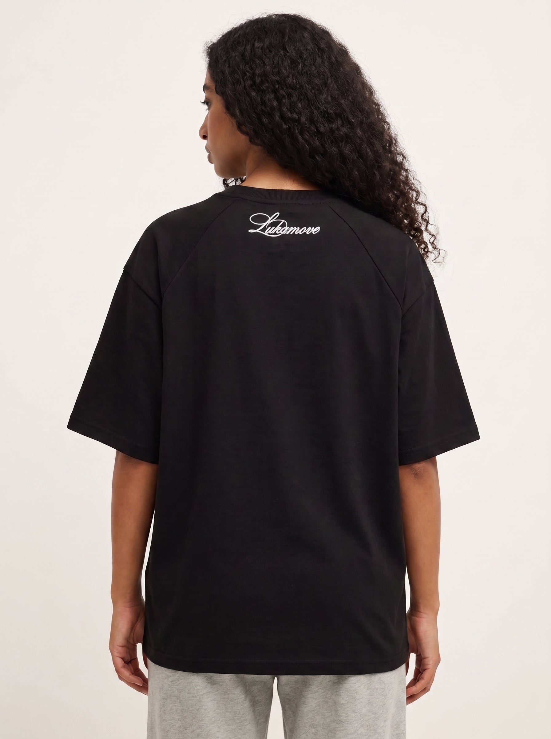 WOMEN'S OVERSIZED DICEY TEE